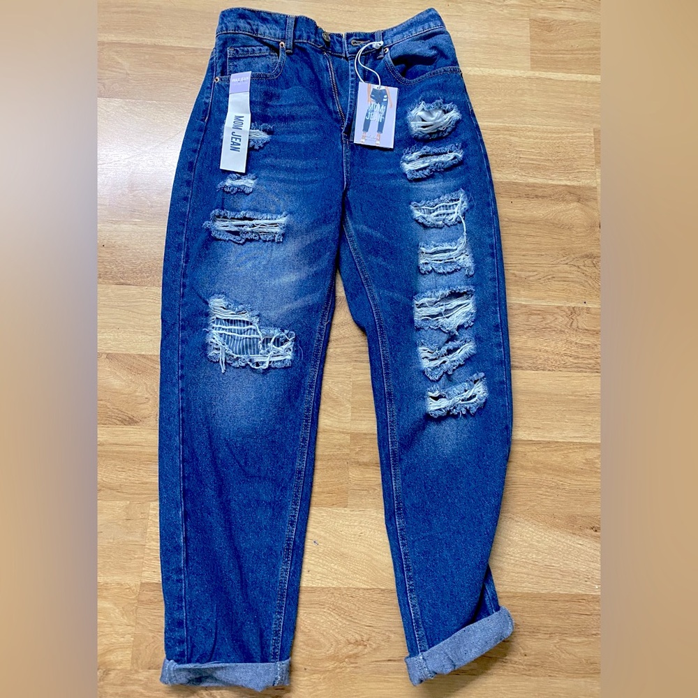 NWT WAX JEAN COLLECTION MOM JEAN